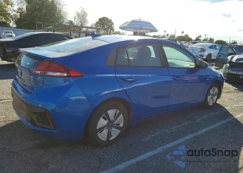 2018 Hyundai Ioniq Blue z USA, uszkodzony, nr VIN KMHC65LC1JU072927